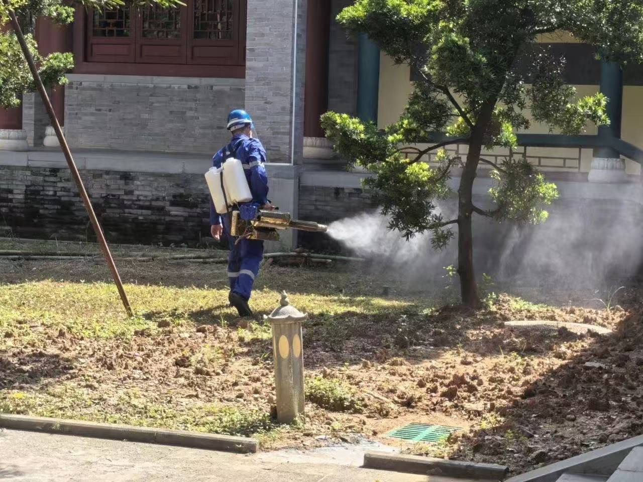 景区环境大整治，筑牢健康防护网
